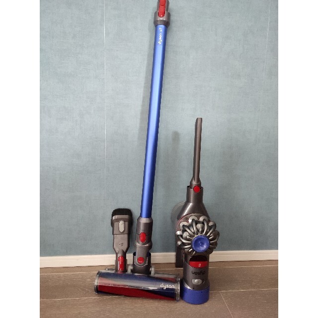 Dyson(ダイソン)の値下げ❗Dyson V7✖純正バッテリー（未使用） スマホ/家電/カメラの生活家電(掃除機)の商品写真