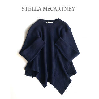 ステラマッカートニー(Stella McCartney)のSTELLA McCARTNEY ヴァージンウール デザイン ニット イタリア製(ニット/セーター)