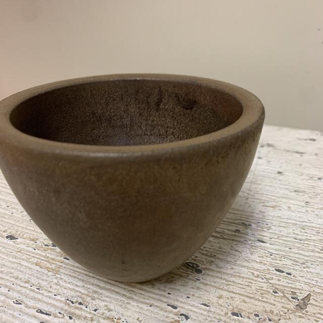 ● Acorn POT  ーbrown GOLDー No.25 インテリア/住まい/日用品の日用品/生活雑貨/旅行(日用品/生活雑貨)の商品写真