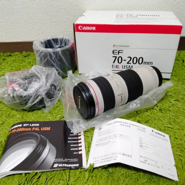 Canon 望遠ズームレンズ EF70-200mm F4.0L USM フルサイ