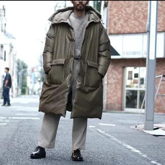 COMOLI(コモリ)のKAPTAIN SUNSHINE COTTON SILK ESKIMO DOWN メンズのジャケット/アウター(ダウンジャケット)の商品写真