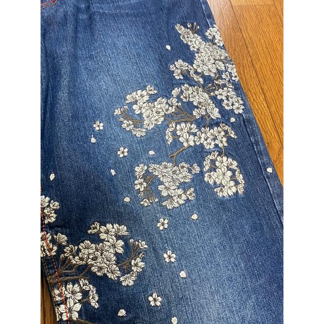 華鳥風月 プレミア デニム 36 和柄 刺繍 不死鳥? 鳳凰? 舞妓 華鳥風月 プレミア デニム 36 和柄 刺繍 不死鳥? 鳳凰? 舞妓