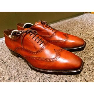新品 Tradingpost 革靴 ウイングチップ 【価格販売中】 planm.com