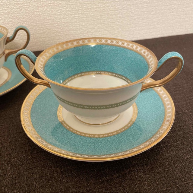 WEDGWOOD - ウェッジウッド ユーランダー パウダーターコイズ スープ ...