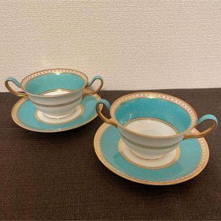 WEDGWOOD - ウェッジウッド ユーランダー パウダーターコイズ スープ