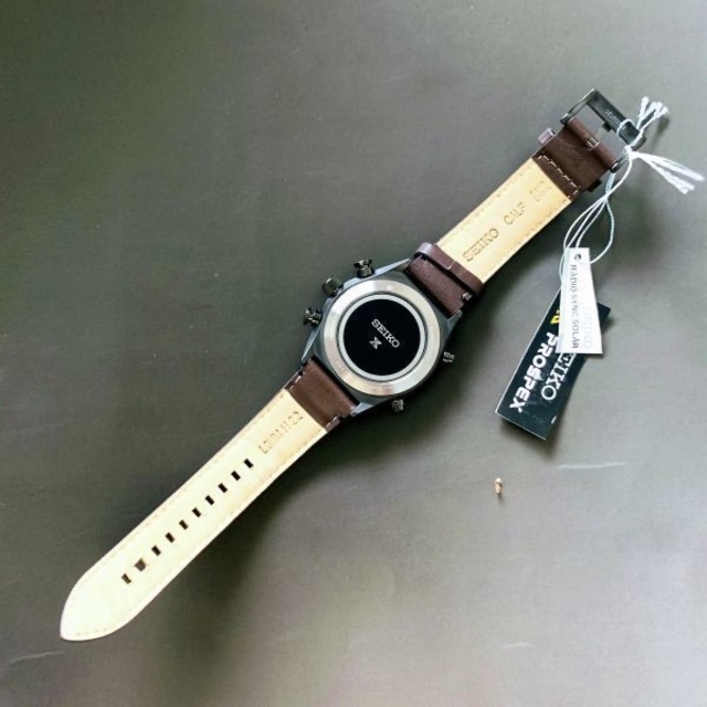 新品●SEIKO PROSPEX 電波ソーラー セイコー メンズ腕時計 設定済