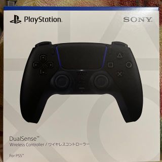 プレイステーション(PlayStation)のPS5 コントローラー 純正 ミッドナイトブラック(家庭用ゲーム機本体)