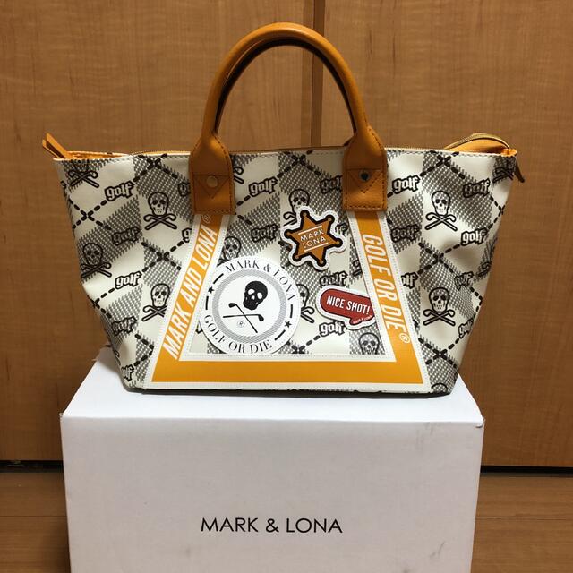 MARK&LONA(マークアンドロナ)の完売品☆ MARK&LONA カートバッグ 定番 トート 美品 マーク&ロナ スポーツ/アウトドアのゴルフ(バッグ)の商品写真