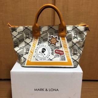 マークアンドロナ(MARK&LONA)の完売品☆ MARK&LONA カートバッグ 定番 トート 美品 マーク&ロナ(バッグ)