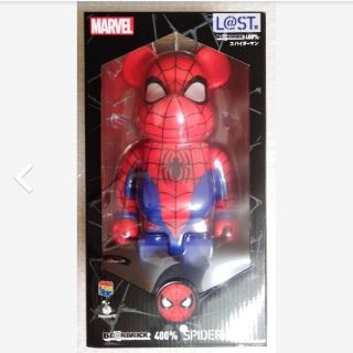 MEDICOM TOY - 新品未開封 MARVEL ベアブリック400% スパイダーマン