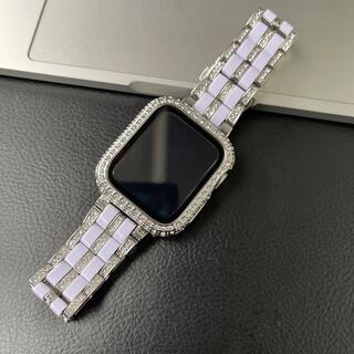 Apple Watch - Apple Watch バンド ダイヤモンドステンレスベルト ...