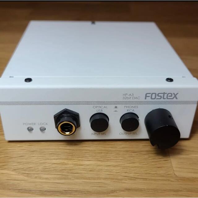 【限定ホワイト】FOSTEX 32bit DAC HP-A3 スマホ/家電/カメラのオーディオ機器(アンプ)の商品写真