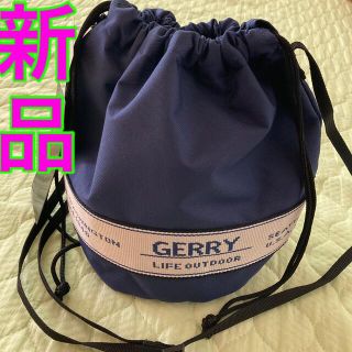 ジェリー(GERRY)の【新品】GERRY ジェリー　巾着バッグ　ユニセックス　男女兼用　鞄　色違い(ショルダーバッグ)