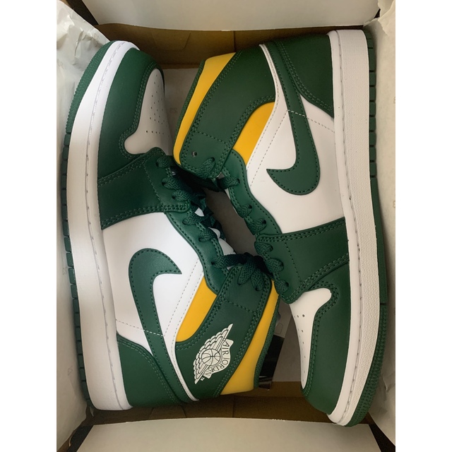 NIKE(ナイキ)のAIR JORDAN 1 MID Seattle Supersonics メンズの靴/シューズ(スニーカー)の商品写真