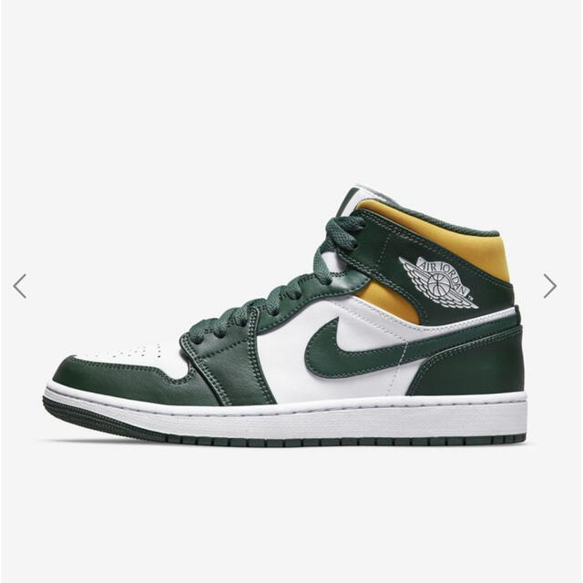 NIKE(ナイキ)のAIR JORDAN 1 MID Seattle Supersonics メンズの靴/シューズ(スニーカー)の商品写真