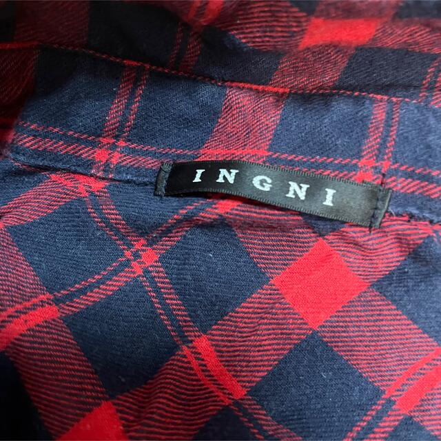 INGNI(イング)のINGNI チェックシャツ レディースのトップス(シャツ/ブラウス(長袖/七分))の商品写真