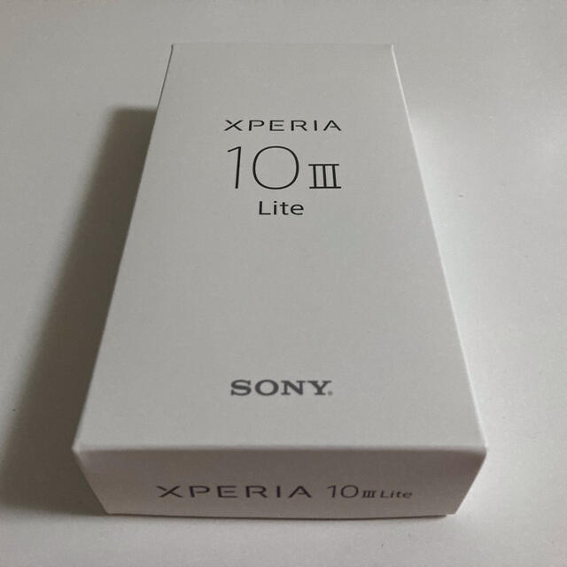 Xperia 10 III Lite XQ-BT44 Black 新品未開封品