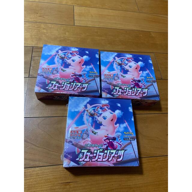 ポケモンカードゲーム フュージョンアーツ3BOX ポケモンカードゲーム フュージョンアーツ3BOX