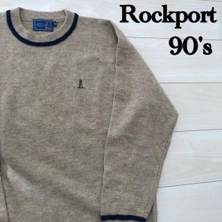 ロックポート(ROCKPORT)の90s ROCKPORT ウール　ニット　セーター　ロックポート　Mサイズ　M(ニット/セーター)