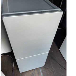 ユーイング　2ドア冷蔵庫110L　💍2016年製💍　シルバー(冷蔵庫)