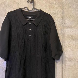 STUSSY - 【期間限定大幅値下げ中】 STUSSY ニットポロの通販｜ラクマ