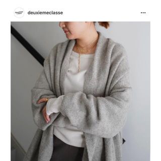 ドゥーズィエムクラス(DEUXIEME CLASSE)の美品⭐︎ Deuxieme Classe *【ローレン マヌージアン】(カーディガン)