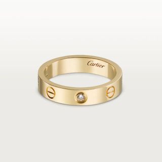 カルティエ(Cartier)のカルティエ　LOVEウェンディングリング　ダイヤモンド1個　ラブリング(リング(指輪))