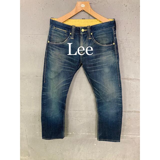 Lee イエローボタン デニムパンツ! | フリマアプリ ラクマ