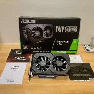 エイスース(ASUS)のASUS TUF-GAMING GeForce GTX 1660 super(PCパーツ)