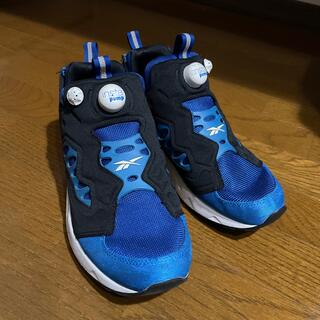 リーボック(Reebok)のリーボックポンプフューリー 青 ブルー(スニーカー)