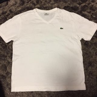 ラコステ(LACOSTE)のmiamiheraldjan様専用【美品】ラコステ 白Tシャツ(Tシャツ/カットソー(半袖/袖なし))