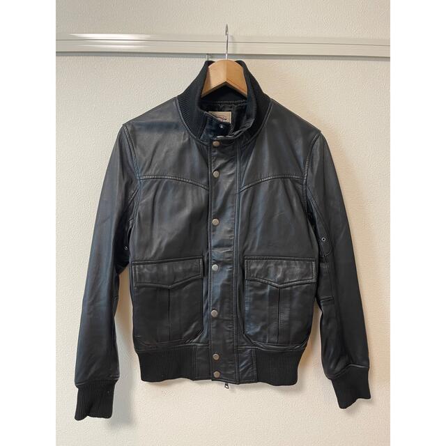 美品】DUFFER レザーブルゾン - レザージャケット