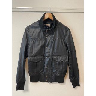 ザダファーオブセントジョージ(The DUFFER of ST.GEORGE)の【美品】DUFFER レザーブルゾン(レザージャケット)