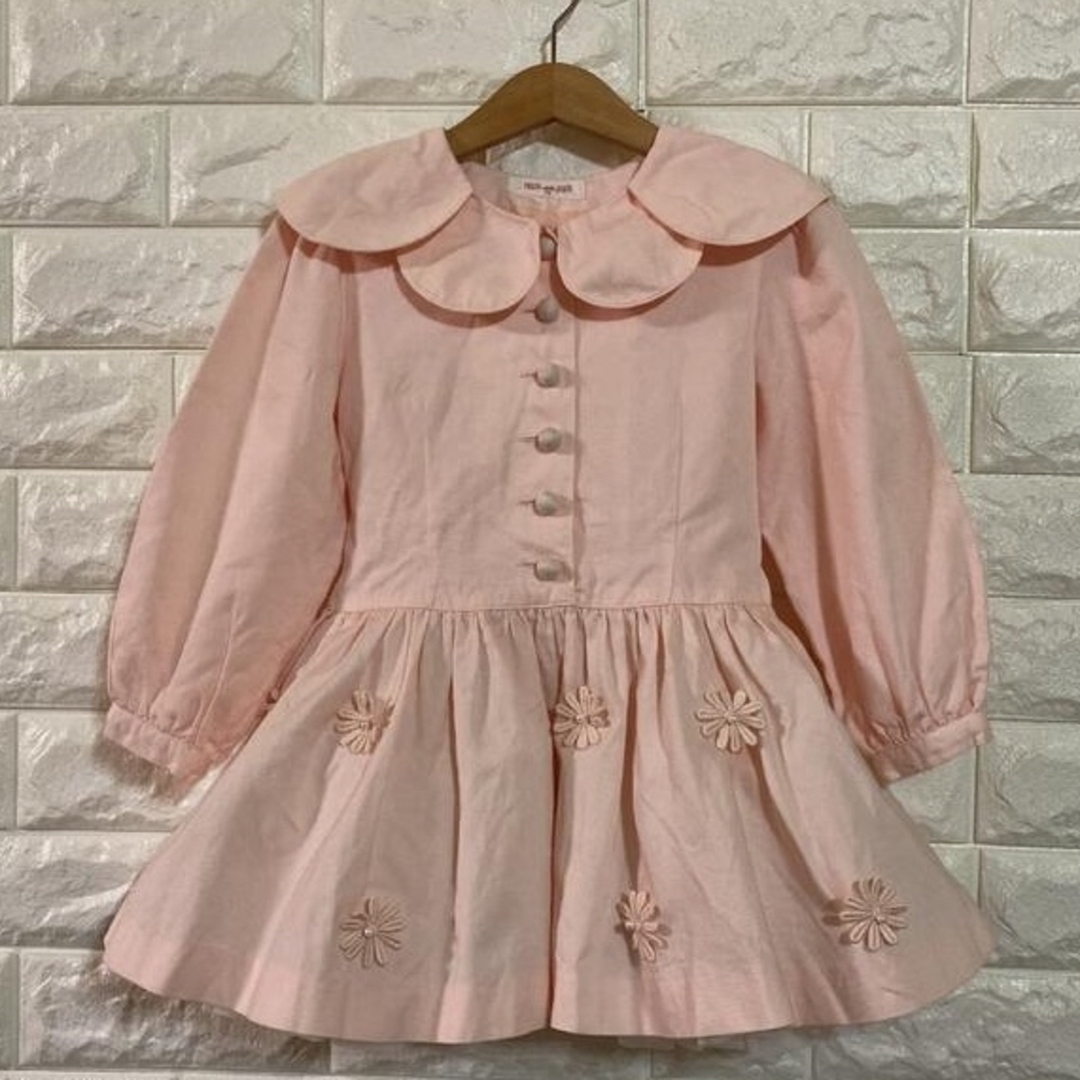 【美品】メゾピアノ♪   フォーマル ワンピース 110キッズ服女の子用(90cm~)