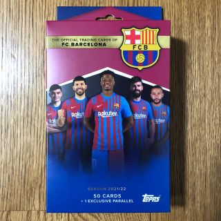 2020-21 TOPPS FC BARCELONA 未開封ボックス　1BOX(スポーツ選手)