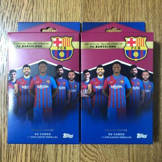 2020-21 TOPPS FC BARCELONA 未開封ボックス　2BOX(スポーツ選手)