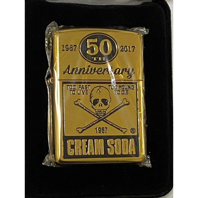 zippo CREAM SODA Armor 50周年記念 2017年製の通販 by y's company's