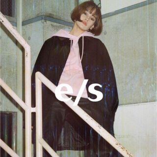 スライ(SLY)の【e／s】 FAUX LEATHER SHORT コート☆ブラック☆エマスライ(ライダースジャケット)