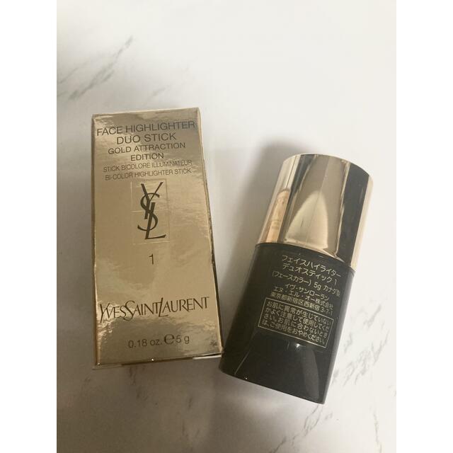 Yves Saint Laurent Beaute(イヴサンローランボーテ)のイヴサンローラン  フェイスハイライター デュオスティック 1 コスメ/美容のベースメイク/化粧品(フェイスカラー)の商品写真