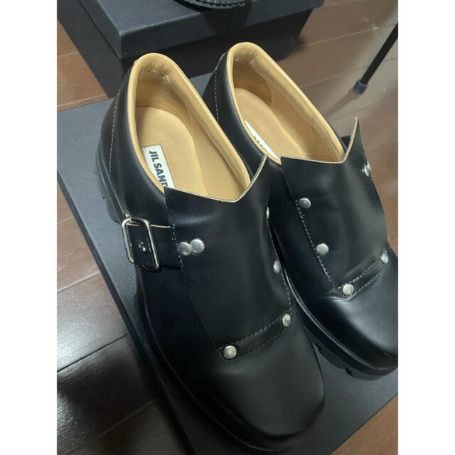 ラッピング不可】 Jil Sander - ジルサンダー スタッズ シューズ