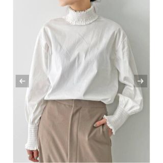 アパルトモンドゥーズィエムクラス(L'Appartement DEUXIEME CLASSE)の新品L'Appartement LISIERE Brilliant Blouse(シャツ/ブラウス(長袖/七分))