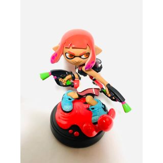 ニンテンドウ(任天堂)のネオンピンク ガール amiibo アミーボ スプラトゥーン 2 Switch(ゲームキャラクター)