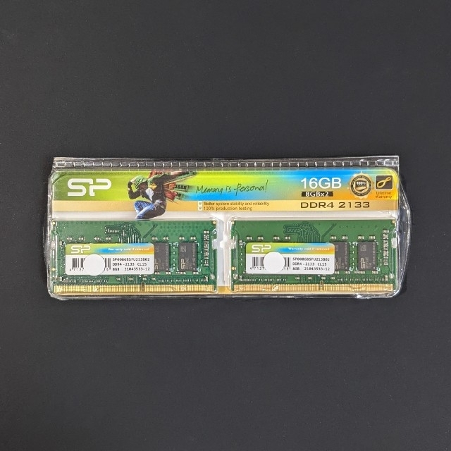 SP (シリコンパワー) メモリ DDR4-2133 PC4-17000