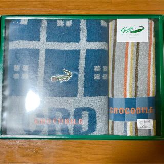 クロコダイル(Crocodile)のクロコダイル バスタオル タオルセット(タオル/バス用品)