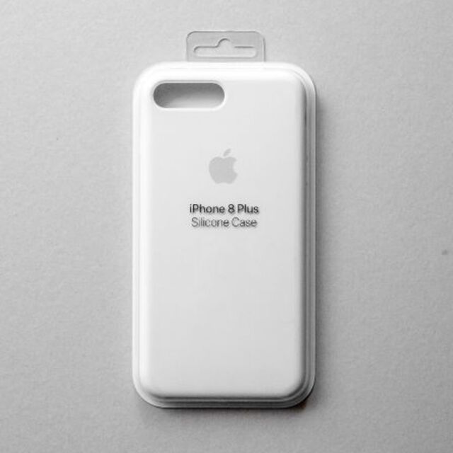 Apple(アップル)の新品未開封Apple純正iPhone 8 / 7Plusシリコンケース ホワイト スマホ/家電/カメラのスマホアクセサリー(iPhoneケース)の商品写真