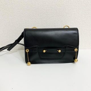 レッドヴァレンティノ(RED VALENTINO)の【新品タグ付き】ショルダーバッグ　RED V 黒(ショルダーバッグ)