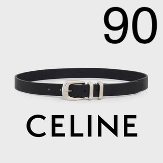 celine - CELINE ウエスタン 2ベルト サンチュロンストラップ 90