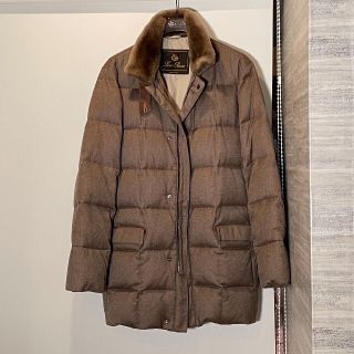 ロロピアーナ(LORO PIANA)の定価約150万円 ロロピアーナ ベビーカシミア フェザーコート(ダウンジャケット)