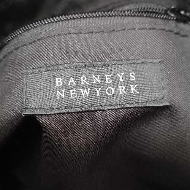 BARNEYS NEW YORK(バーニーズニューヨーク)のバーニーズ トートバッグ美品  - 黒 レディースのバッグ(トートバッグ)の商品写真