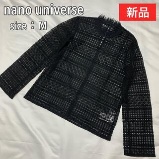 ナノユニバース(nano・universe)の【 新品 】nanouniverse / レースブラウス / ハイネック(シャツ/ブラウス(長袖/七分))